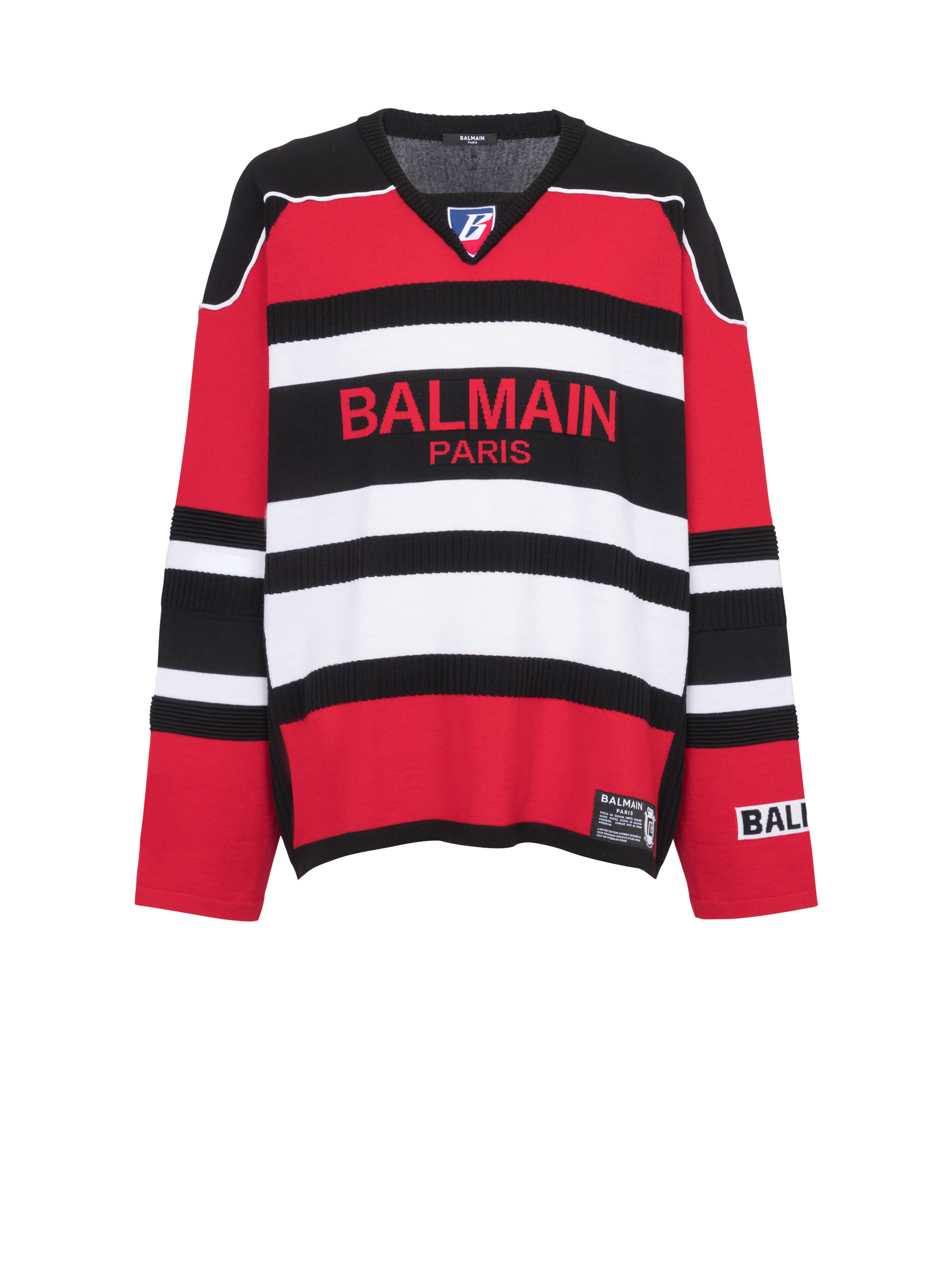 B-Sporty Boxy sweater, red